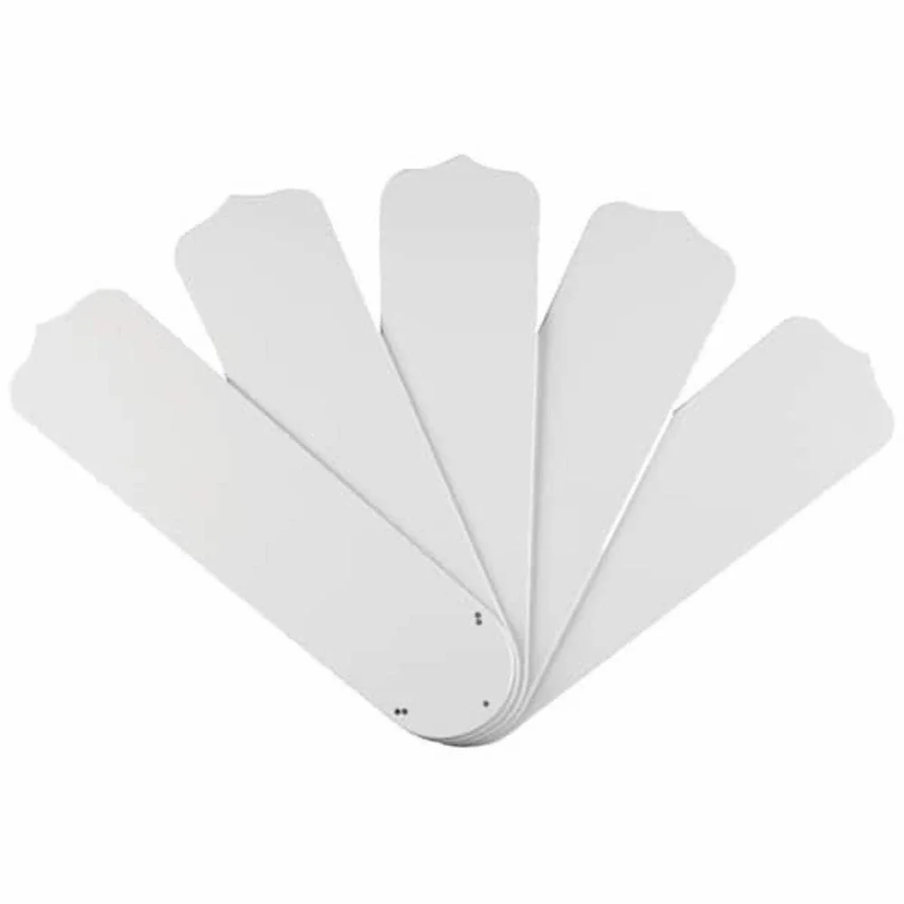 White Outdoor Replacement Blades for 52 in. Ceiling Fans (5-Pack)
